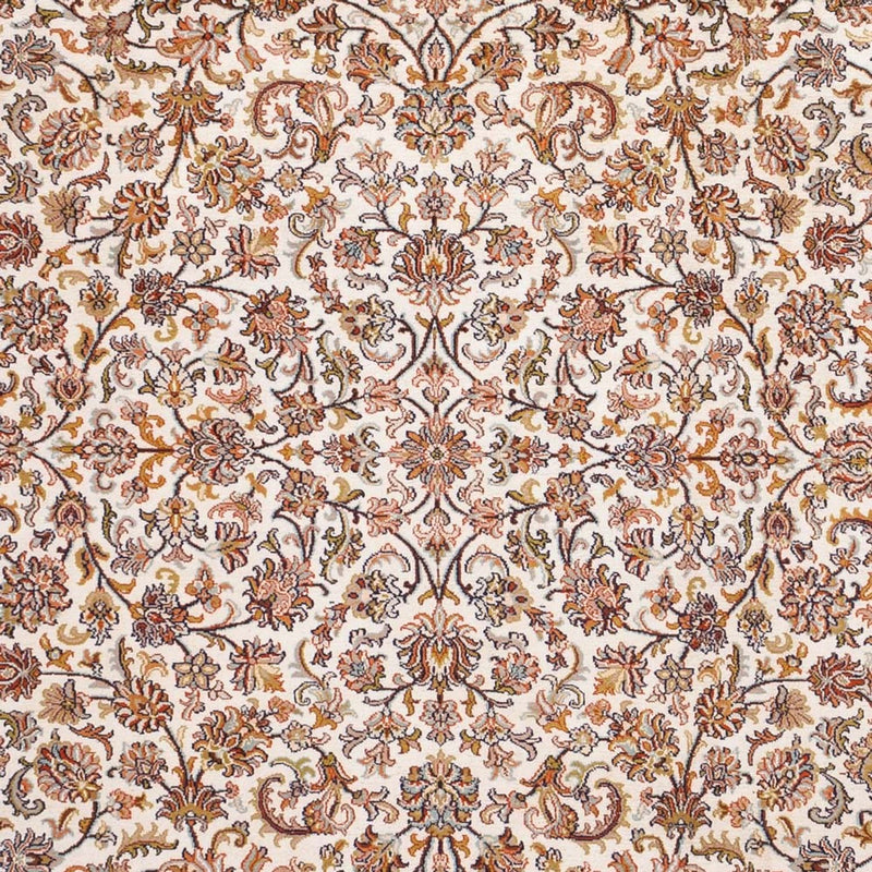 Zijden tapijt - Kashmir Silk - 305 x 213 cm - zand