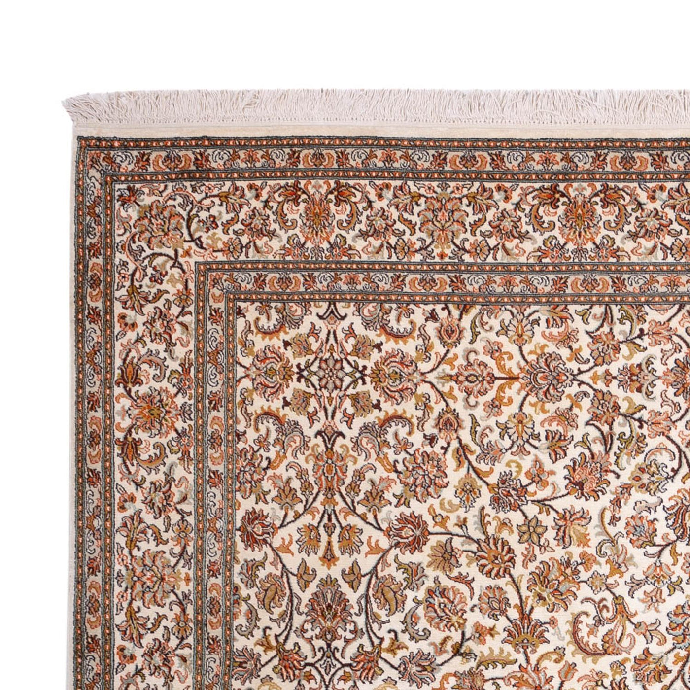 Kasjmir zijde Tapijt 305x213cm - Oosters Tapijt