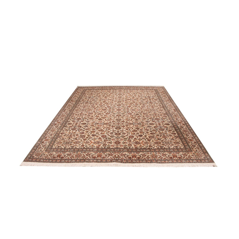 Zijden tapijt - Kashmir Silk - 305 x 213 cm - zand