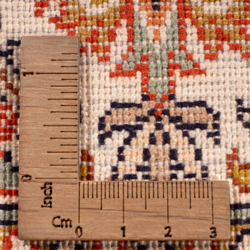 Zijden tapijt - Kashmir Silk - 305 x 213 cm - zand