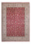 Zijden tapijt - Kashmir Silk - 302 x 216 cm - rood