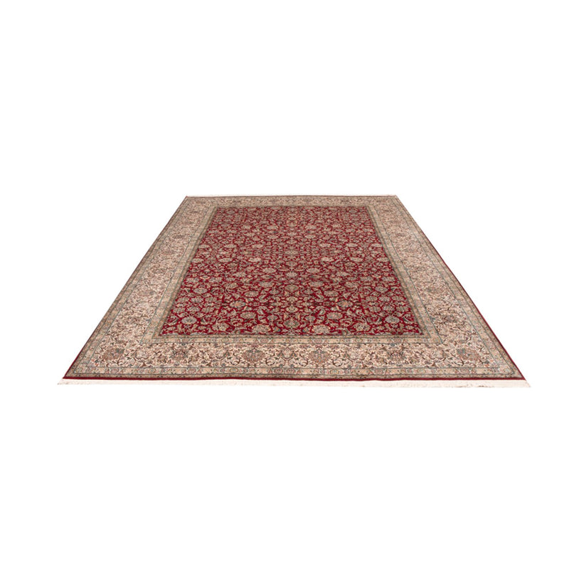 Zijden tapijt - Kashmir Silk - 302 x 216 cm - rood