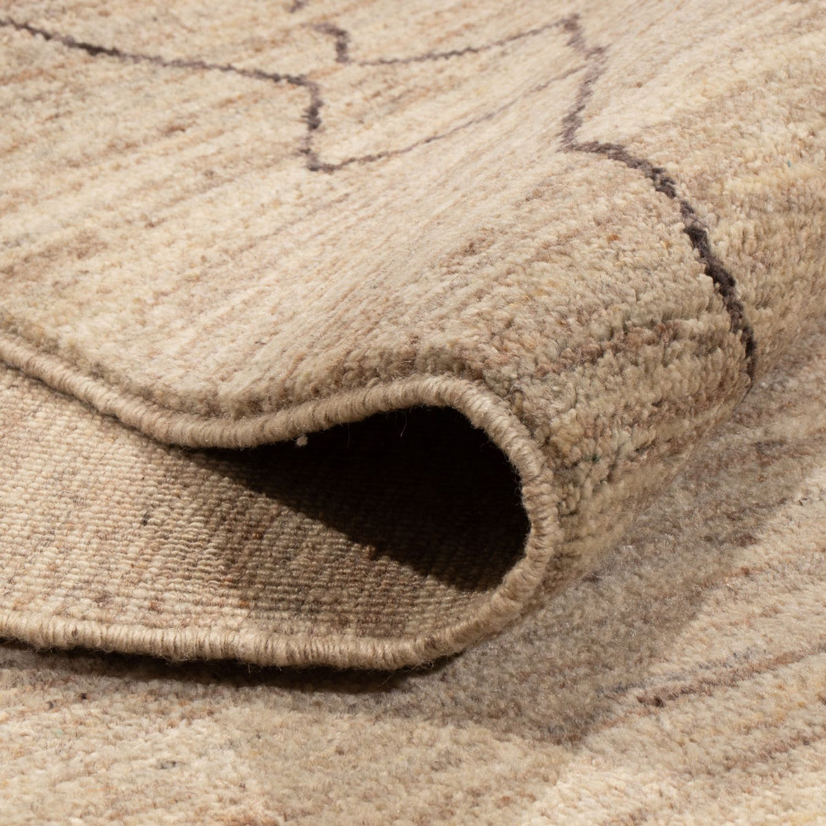 Berber tapijt - 298 x 252 cm - beige