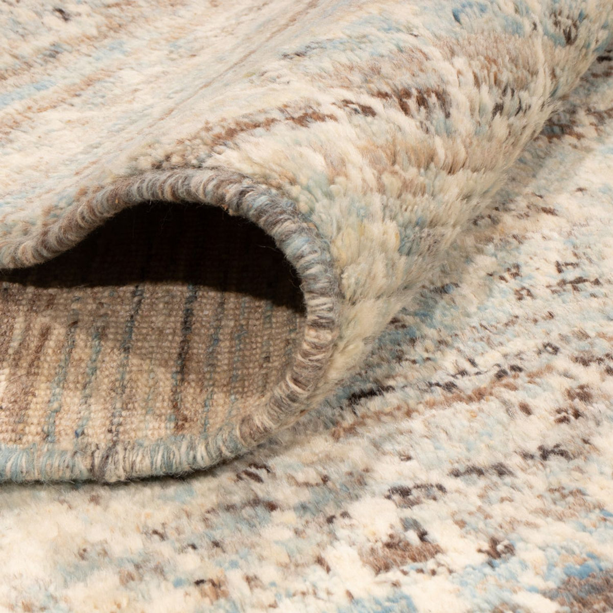 Berber tapijt - 234 x 178 cm - donker beige