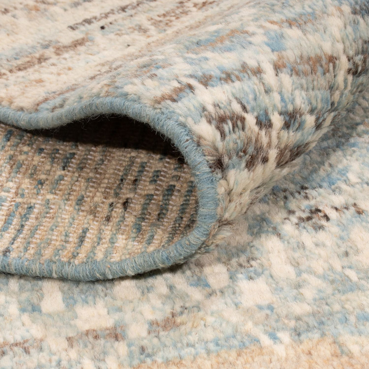 Berber tapijt - 196 x 151 cm - veelkleurig