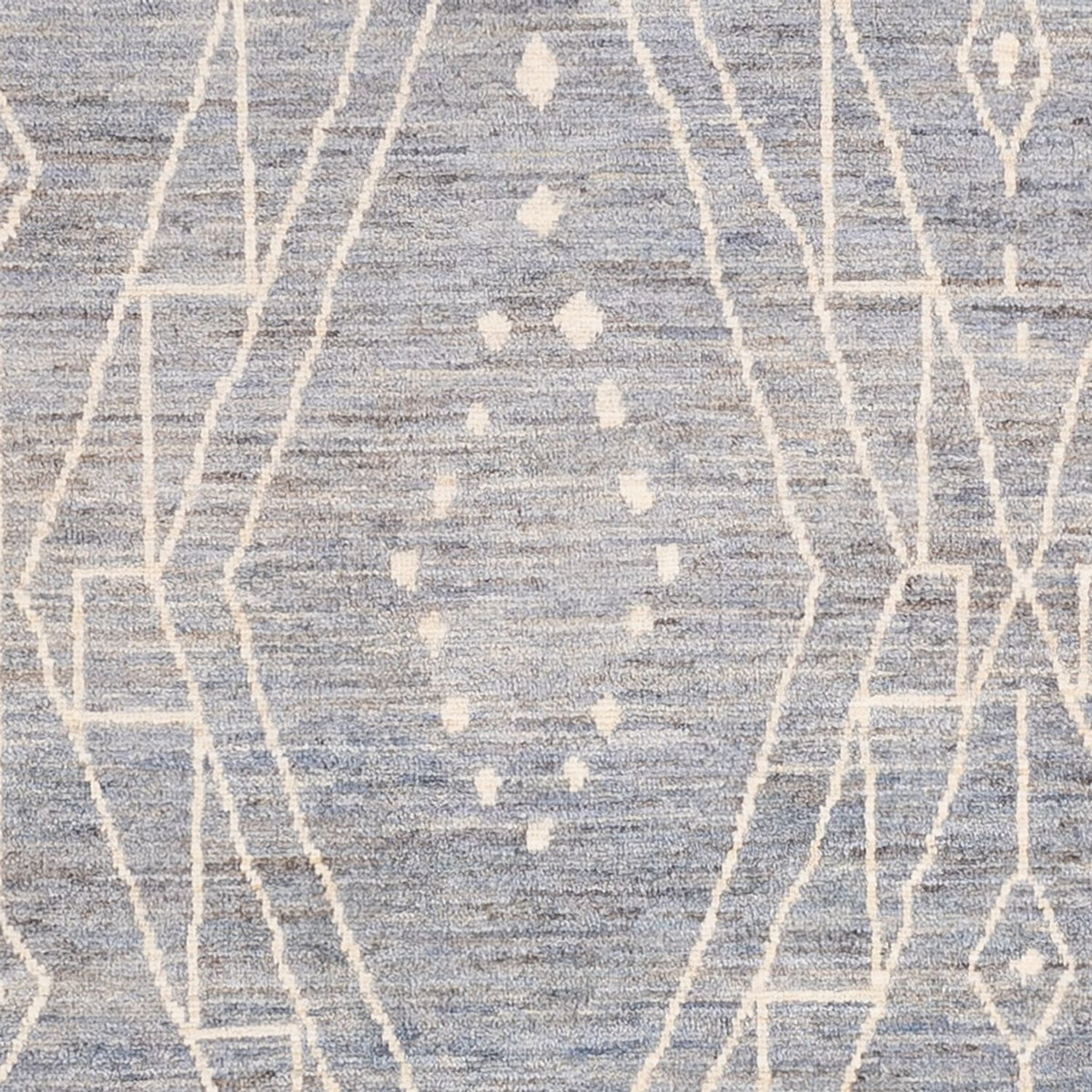 Berber tapijt - 208 x 148 cm - zee blauw