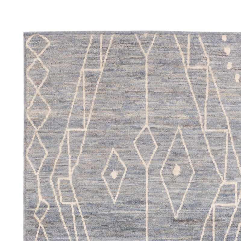 Berber tapijt - 208 x 148 cm - zee blauw