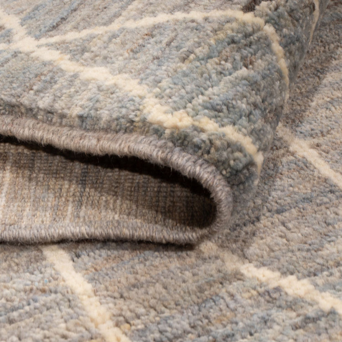 Berber tapijt - 288 x 204 cm - zee blauw