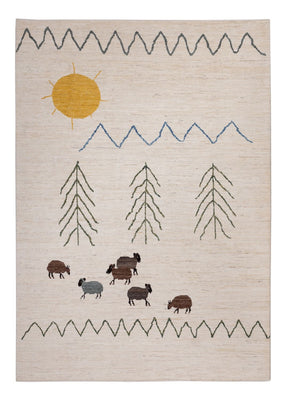 Berber tapijt - 286 x 203 cm - natuur