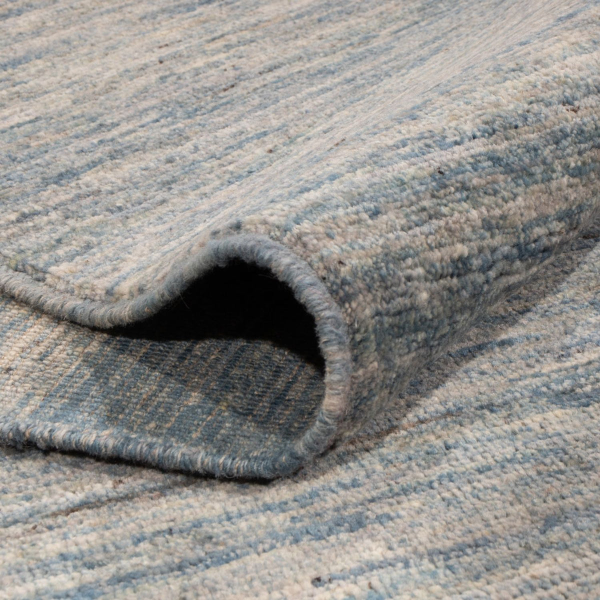 Berber tapijt - 298 x 258 cm - zee blauw