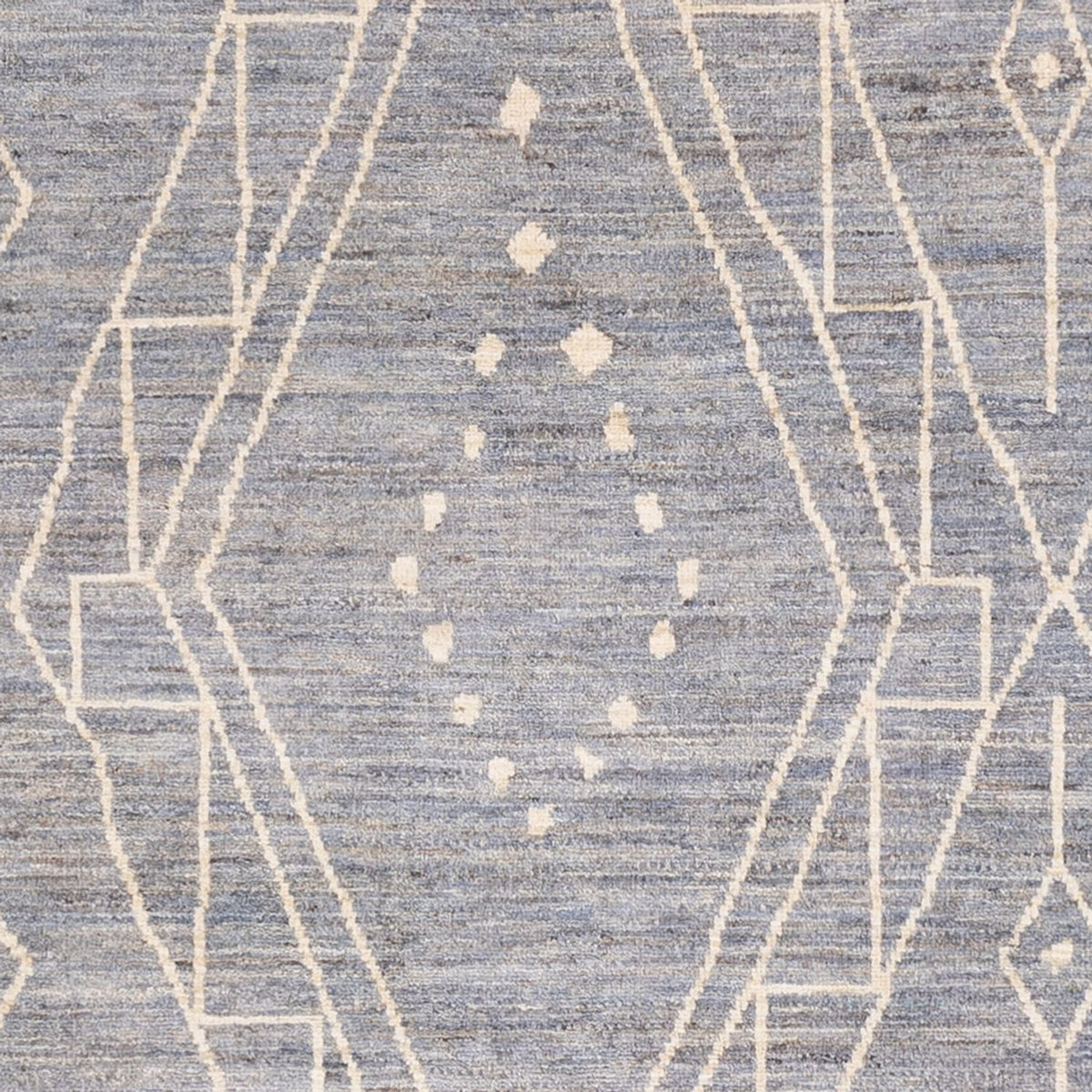 Berber tapijt - 245 x 173 cm - zee blauw