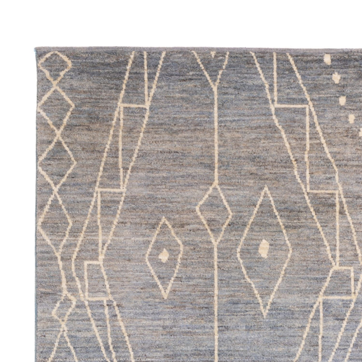 Berber tapijt - 245 x 173 cm - zee blauw