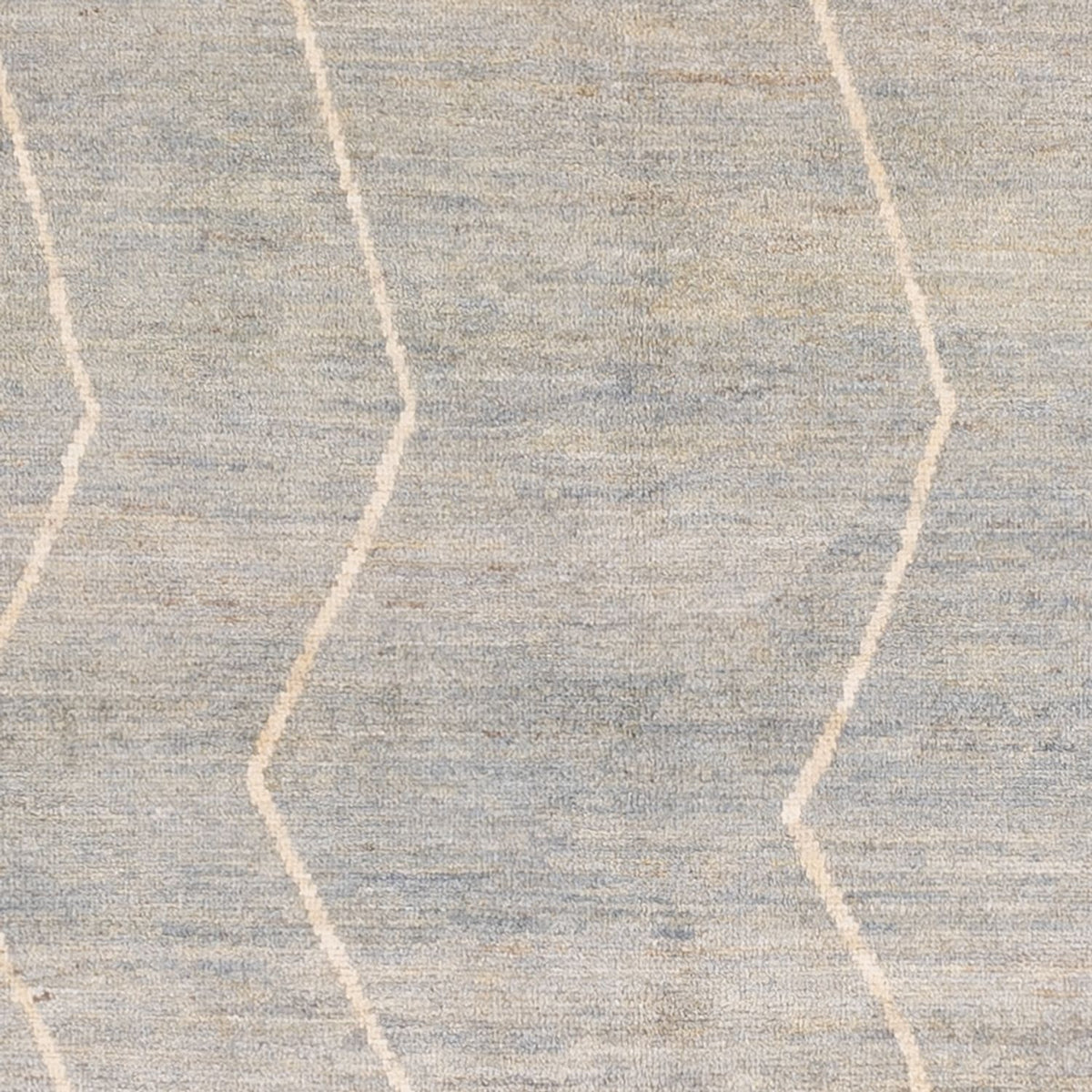 Berber tapijt - 204 x 152 cm - lichtgrijs