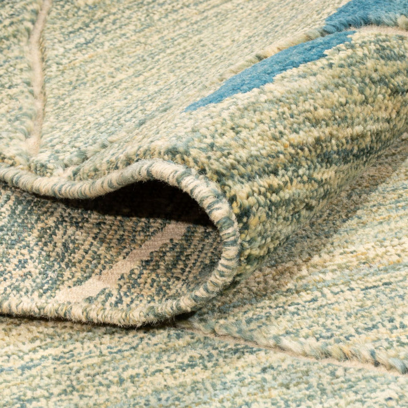 Berber tapijt - 199 x 160 cm - lichtgroen