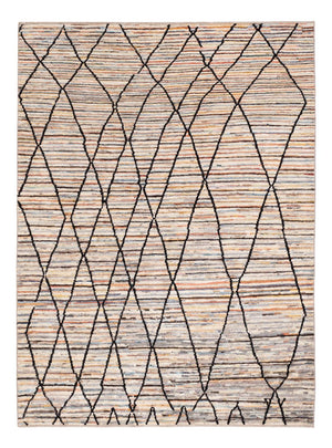 Berber tapijt - 203 x 151 cm - veelkleurig