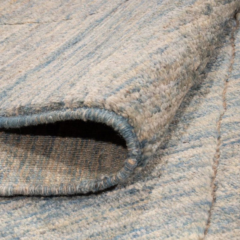 Berber tapijt - 196 x 154 cm - zee blauw