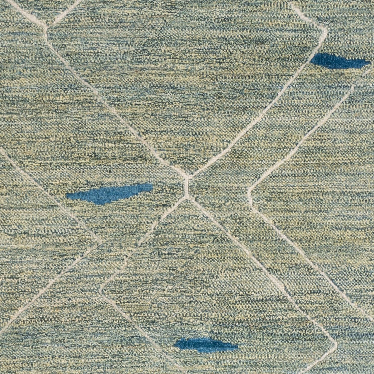 Berber tapijt - 236 x 172 cm - lichtgroen