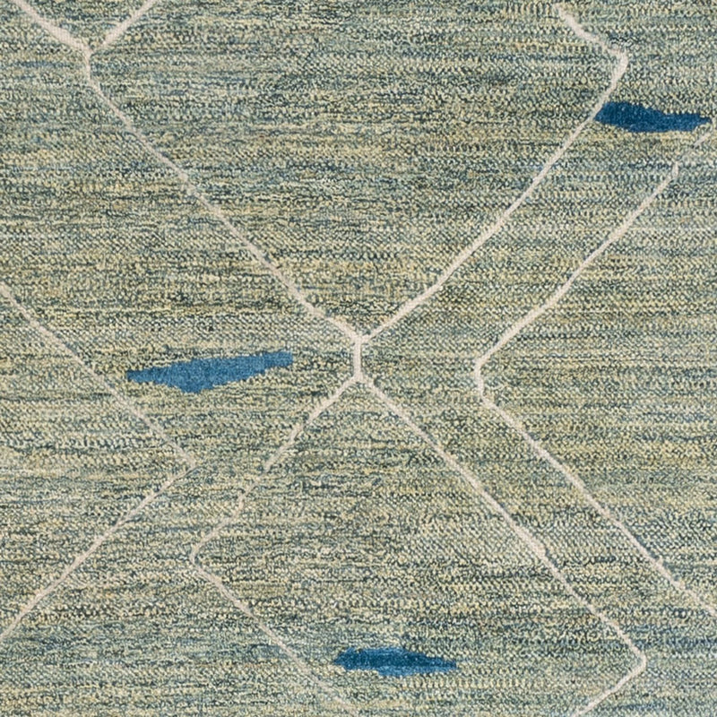 Berber tapijt - 236 x 172 cm - lichtgroen