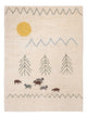 Berber tapijt 232x170cm - Wollen tapijt