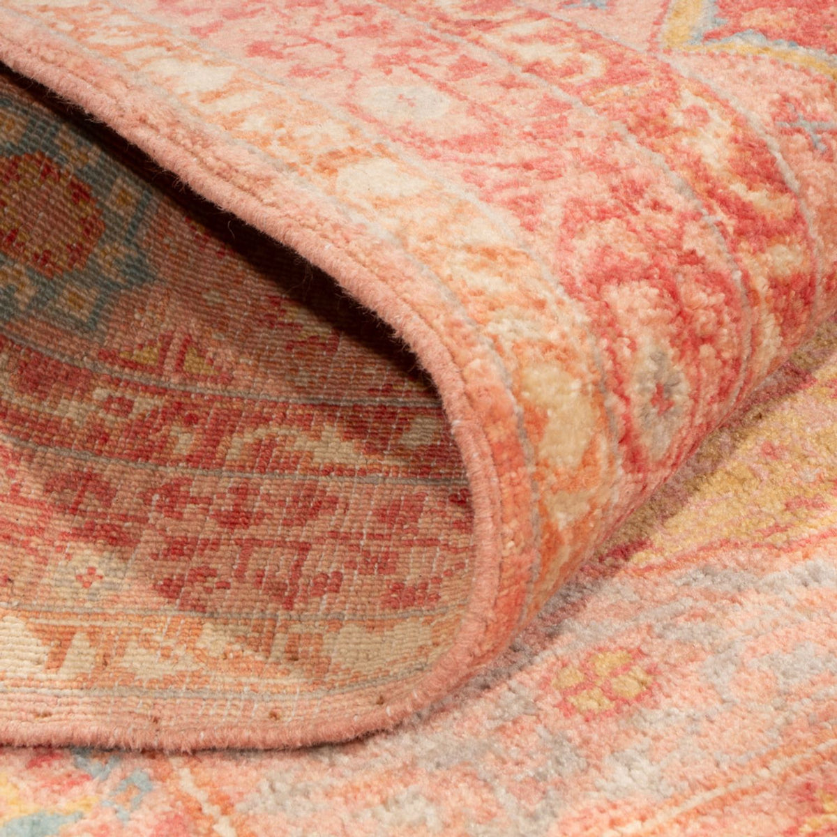 Loper Ziegler Tapijt - Ariana - 250 x 86 cm - licht rood