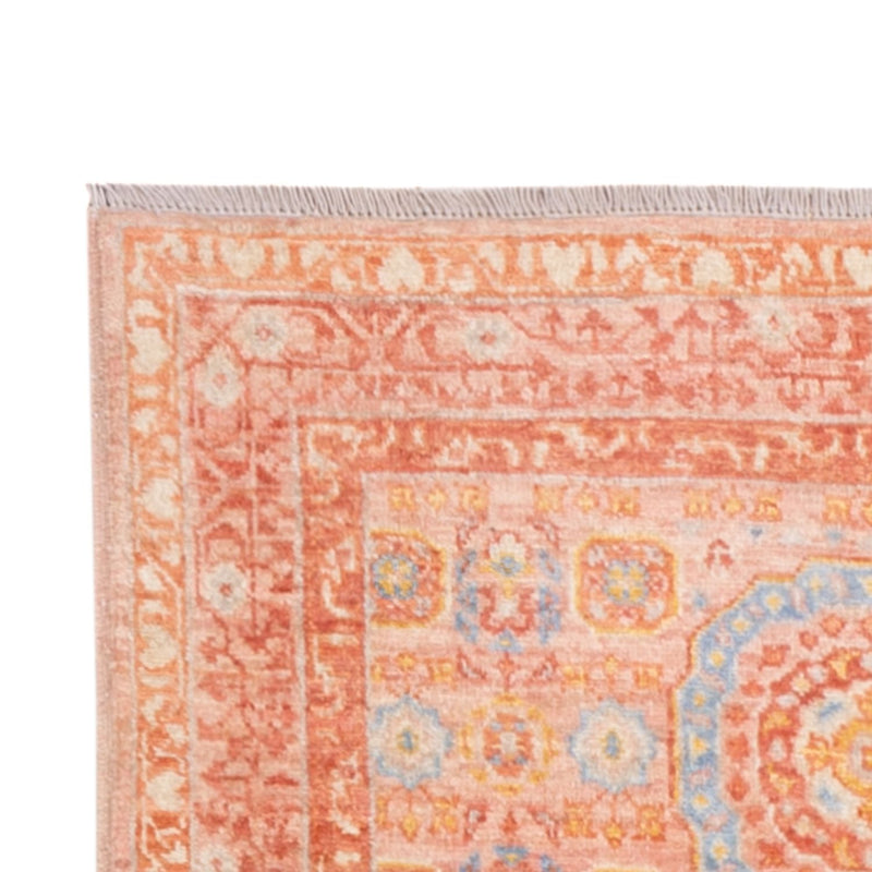 Loper Ziegler Tapijt - Ariana - 200 x 82 cm - licht rood