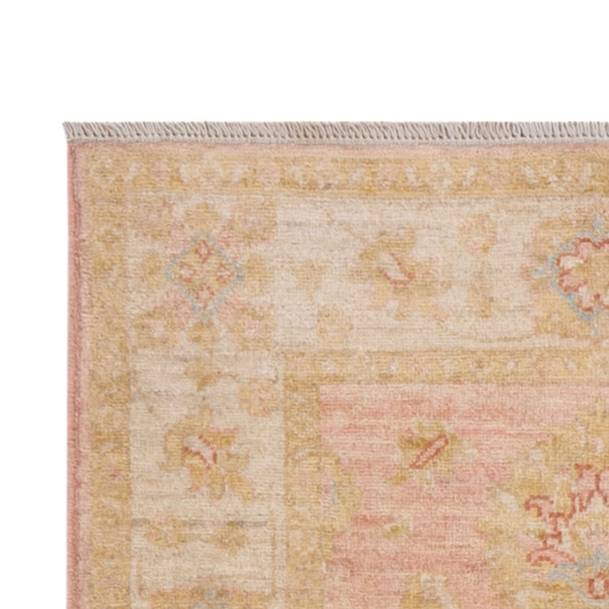 Loper Ziegler tapijt - 200 x 86 cm - licht rood