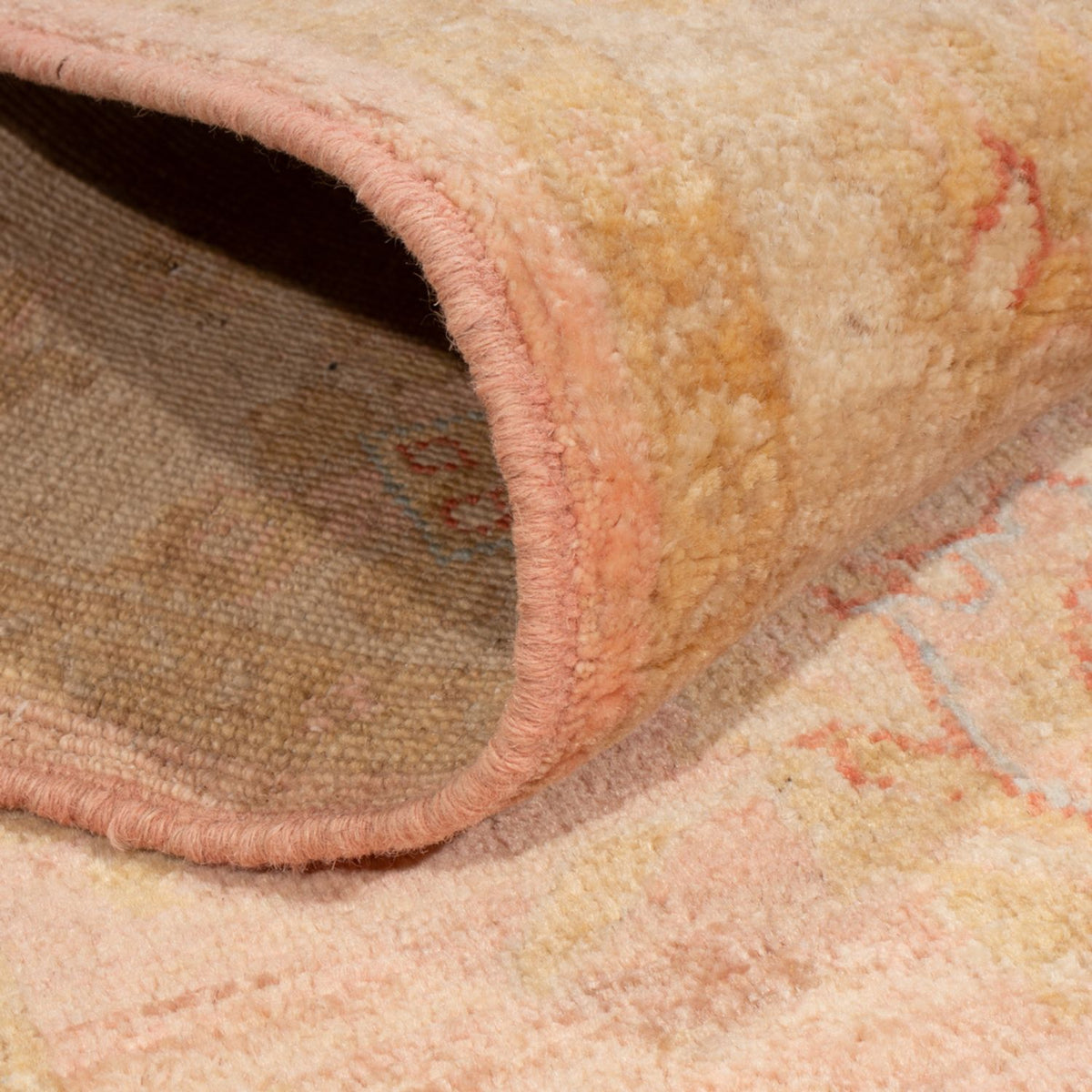 Loper Ziegler tapijt - 200 x 86 cm - licht rood