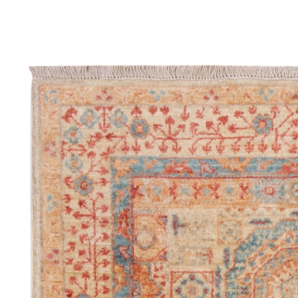 Loper Ziegler Tapijt - Ariana - 249 x 84 cm - licht rood