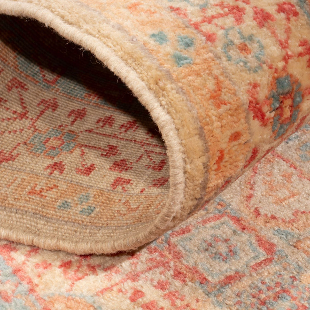 Loper Ziegler Tapijt - Ariana - 249 x 84 cm - licht rood