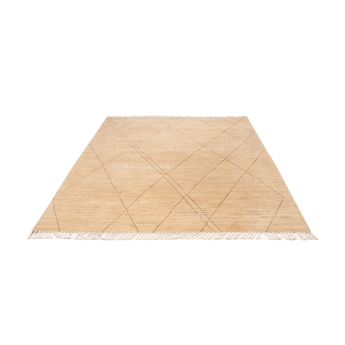 Gabbeh tapijt - Perzisch - 243 x 174 cm - beige
