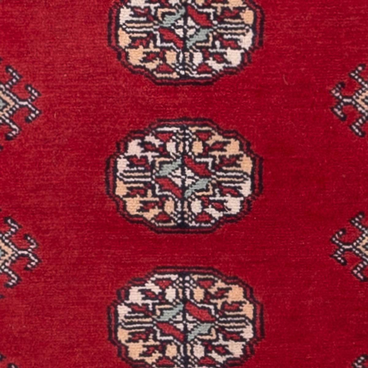 Loper Pakistaans tapijt - 255 x 77 cm - rood
