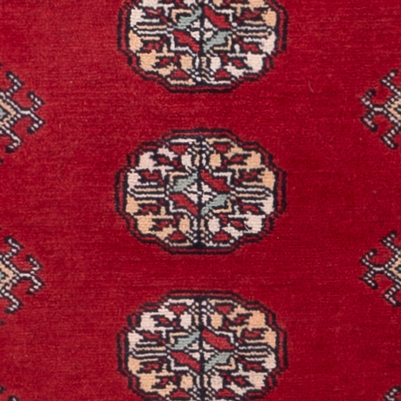 Loper Pakistaans tapijt - 255 x 77 cm - rood