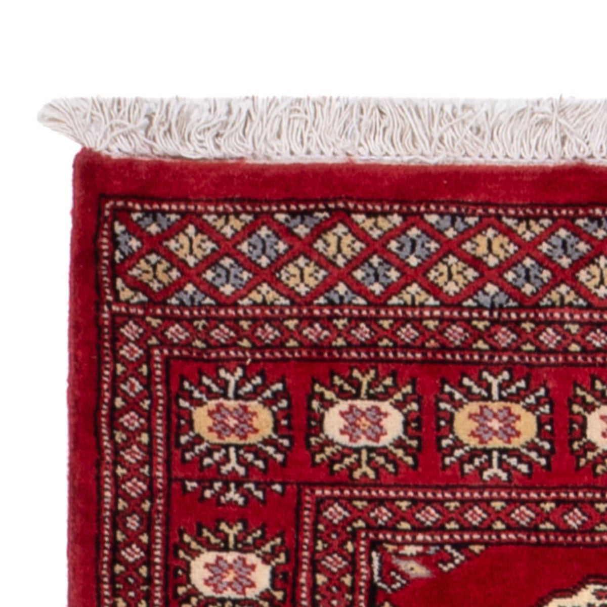 Loper Pakistaans tapijt - 246 x 77 cm - rood