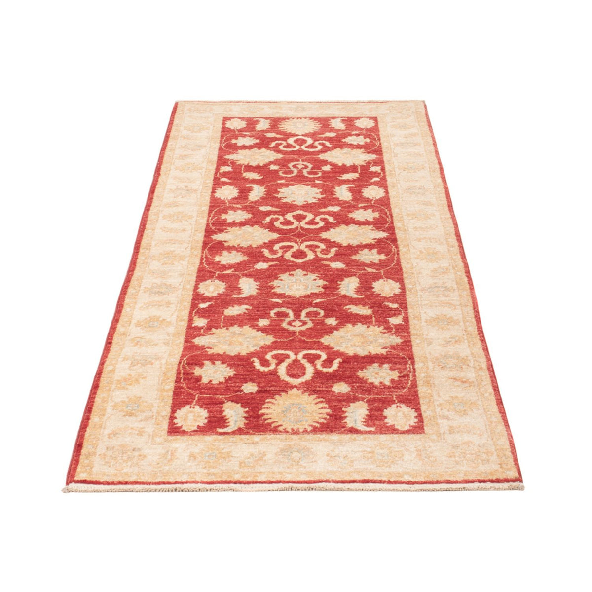 Loper Ziegler tapijt - 200 x 77 cm - rood