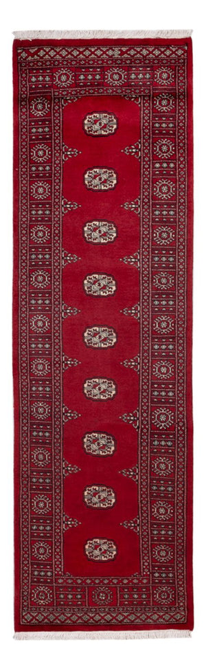 Loper Pakistaans tapijt - 257 x 75 cm - rood