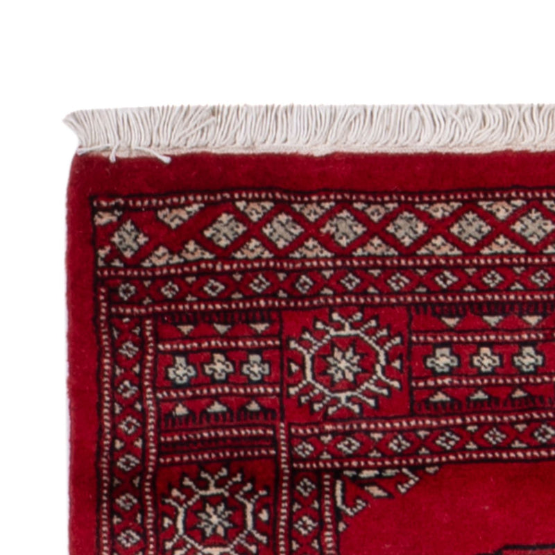 Loper Pakistaans tapijt - 257 x 75 cm - rood