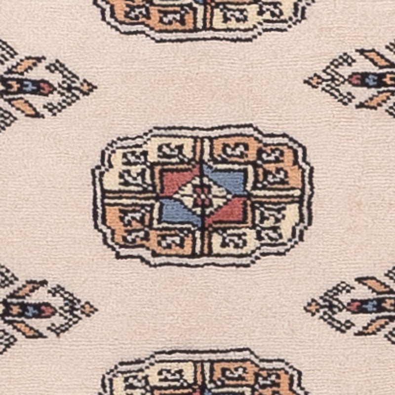 Loper Pakistaans tapijt - 249 x 77 cm - beige