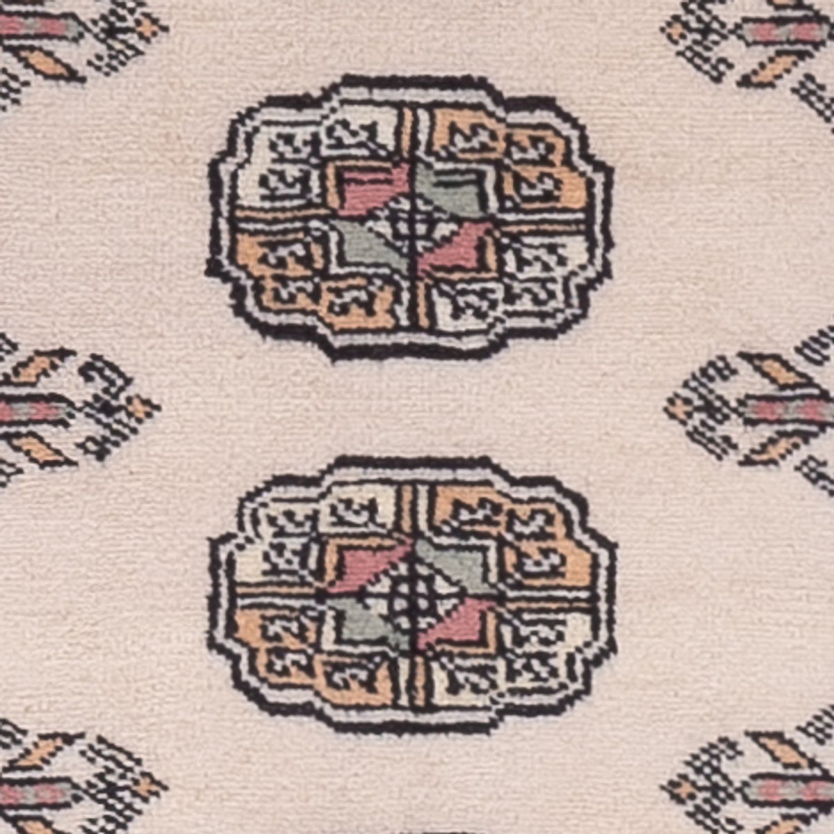 Loper Pakistaans tapijt - 254 x 77 cm - beige