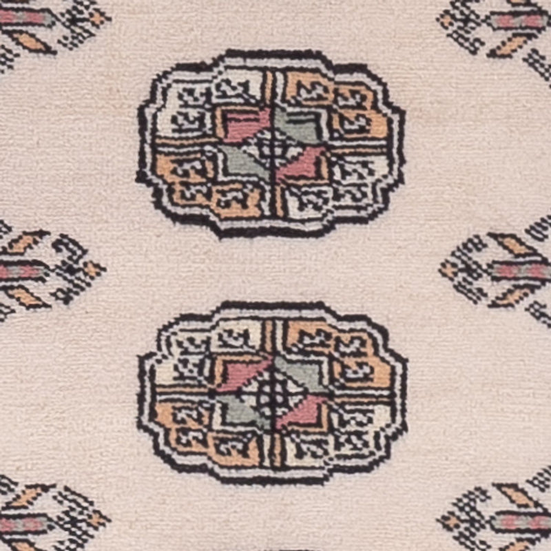 Loper Pakistaans tapijt - 254 x 77 cm - beige