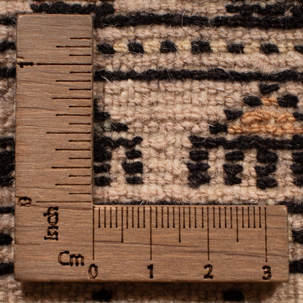 Loper Pakistaans tapijt - 254 x 77 cm - beige