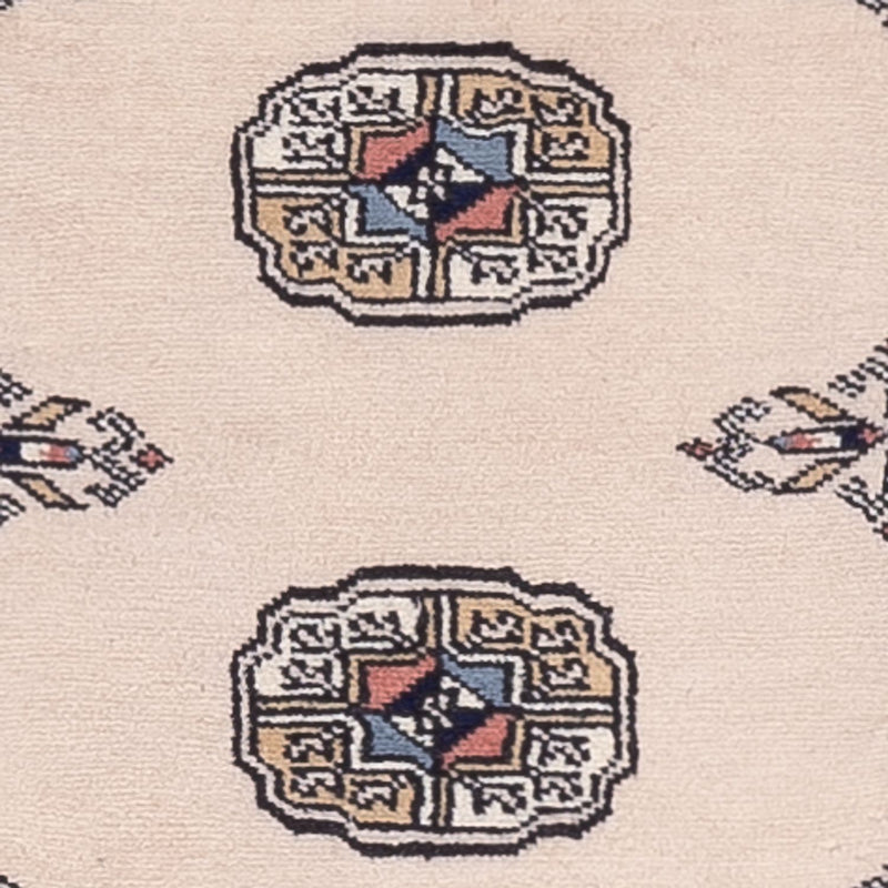 Loper Pakistaans tapijt - 253 x 79 cm - beige