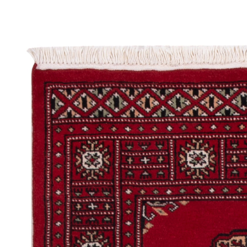 Loper Pakistaans tapijt - 242 x 76 cm - rood