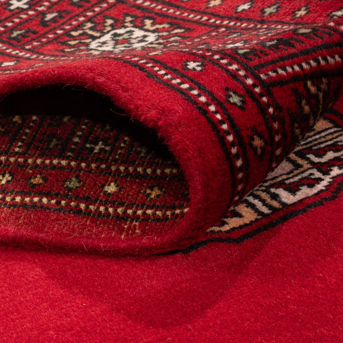 Loper Pakistaans tapijt - 242 x 76 cm - rood