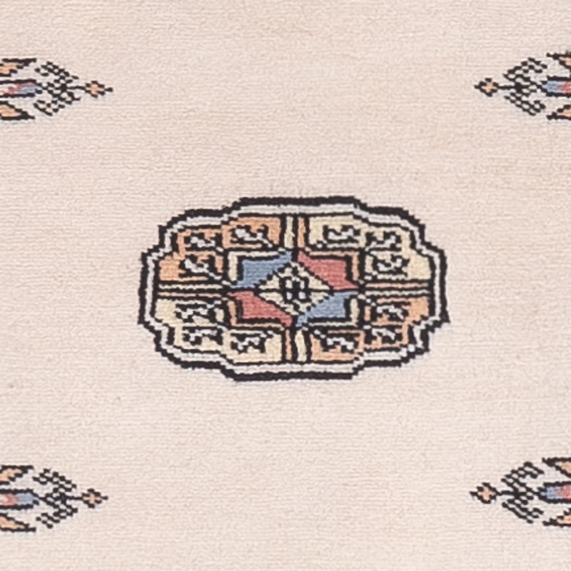 Loper Pakistaans tapijt - 247 x 77 cm - beige