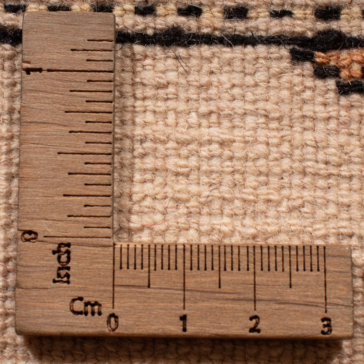 Loper Pakistaans tapijt - 247 x 77 cm - beige