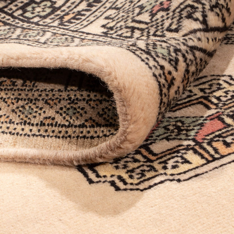 Loper Pakistaans tapijt - 248 x 77 cm - beige