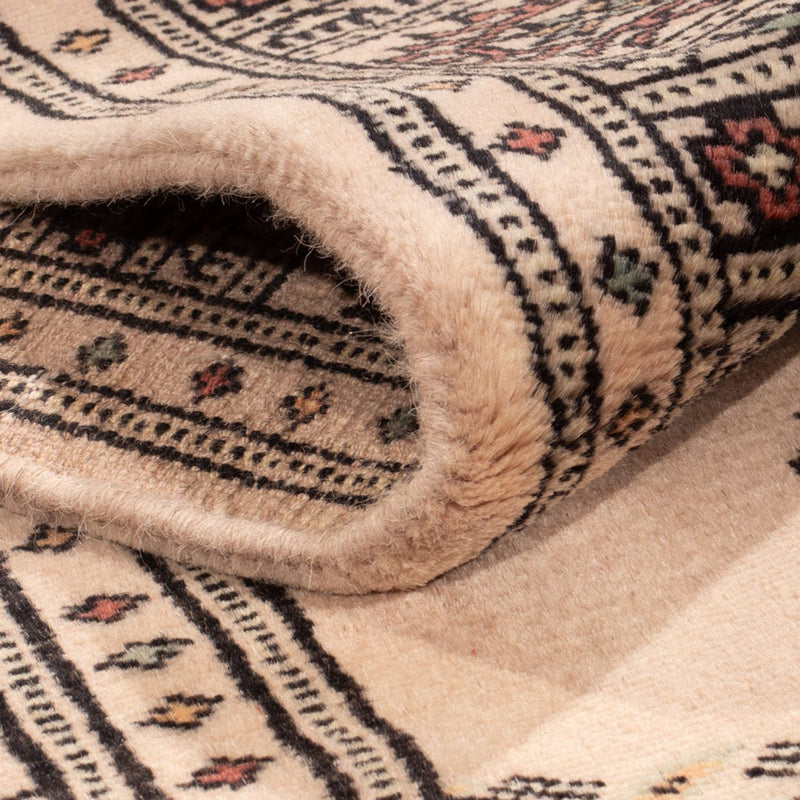 Loper Pakistaans tapijt - 237 x 77 cm - beige