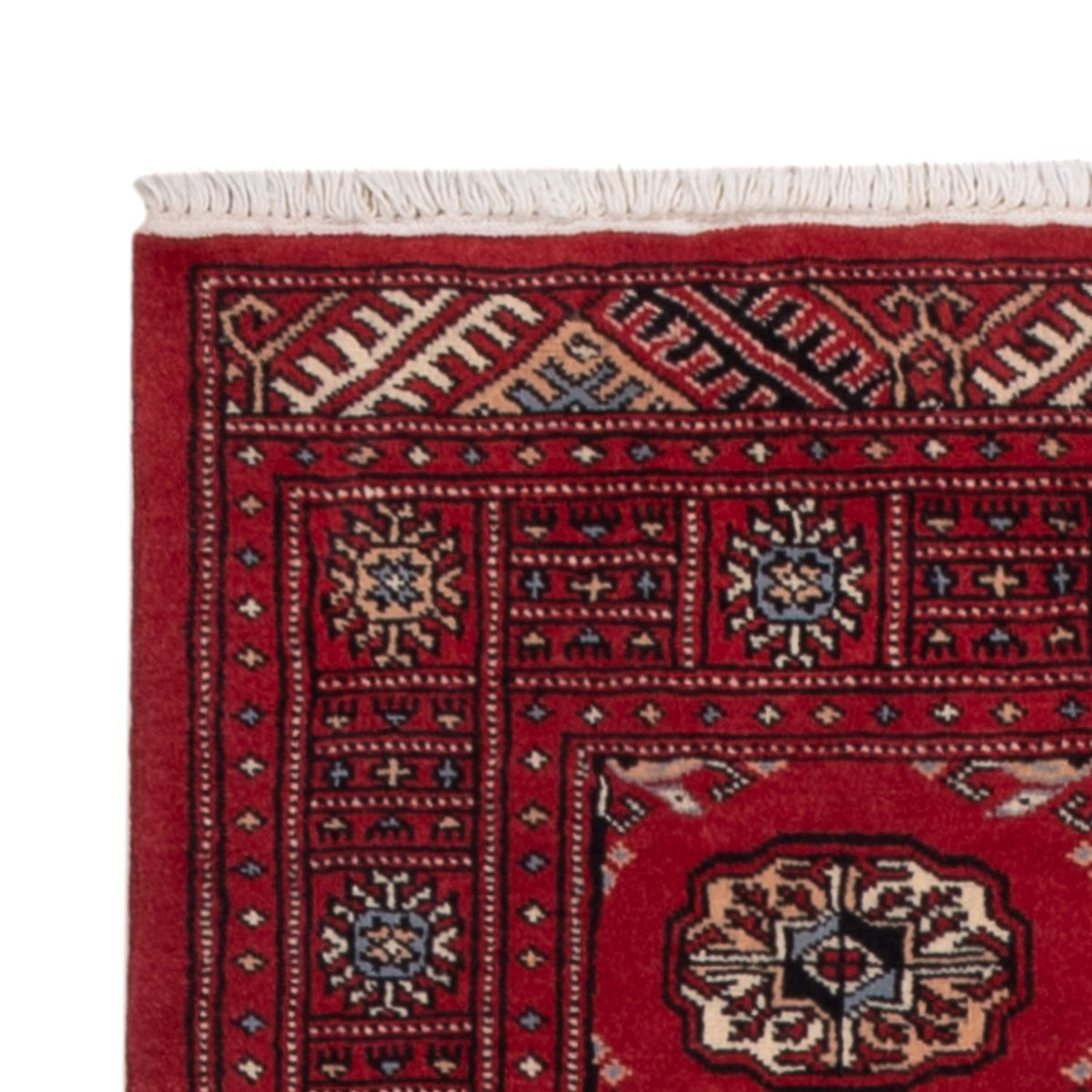 Loper Pakistaans tapijt - 224 x 80 cm - rood