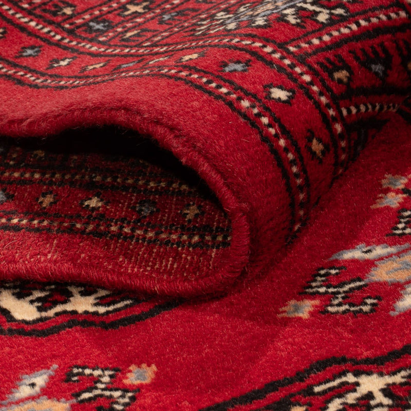 Loper Pakistaans tapijt - 224 x 80 cm - rood