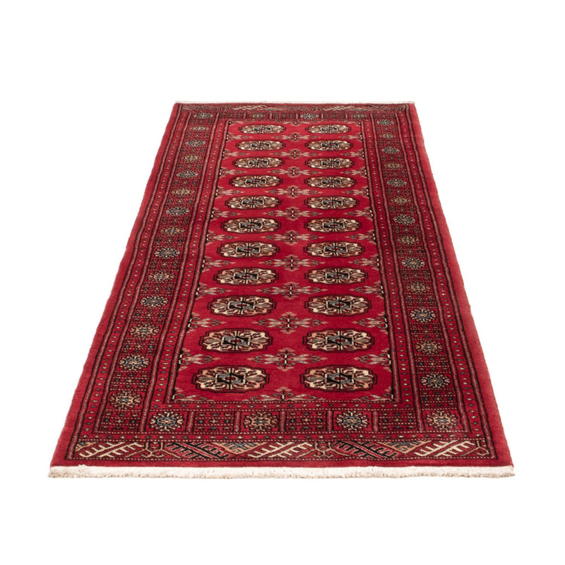 Loper Pakistaans tapijt - 224 x 80 cm - rood